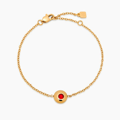 Mini Birthstone Charm Bracelet
