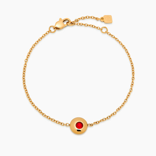 Mini Birthstone Charm Bracelet